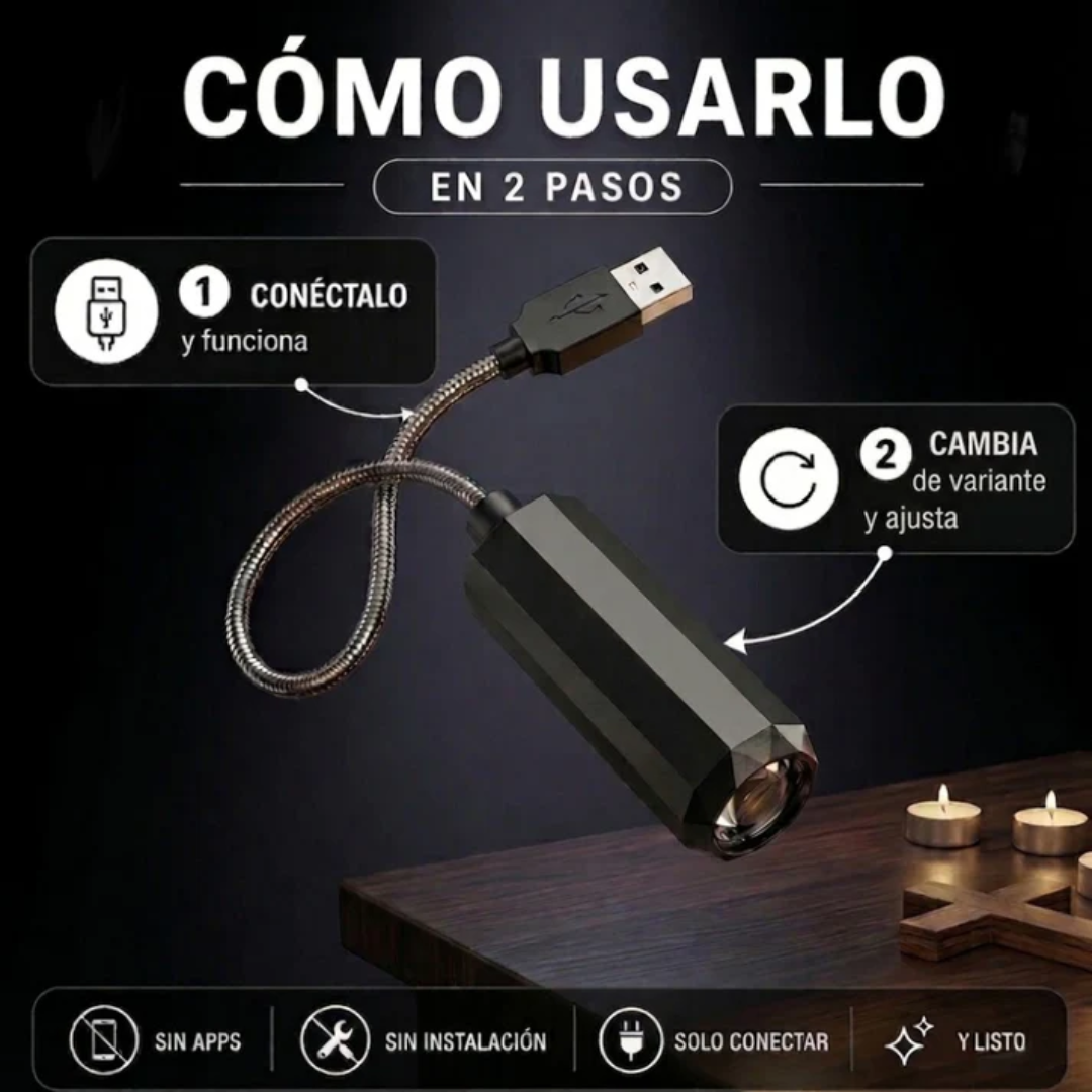 Proyector de luz cristiano